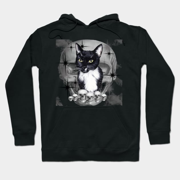 Witches Cat Hoodie by Apatche